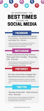 Best Times To Post On Social Media Best Time To Post Social Media Cheat Sheet Social Media Marketing Business