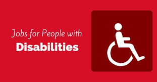 Disability Cannot Pull A Person Down And To Have A Job He Has To Be Well Motivated And Confident Here Is A List Of Jobs Job Coaching List Of Jobs Disability