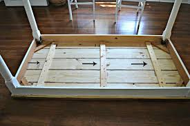 Free plans for farmhouse tables, rustic dining tables, farm tables and more. Our Vintage Home Love Dining Room Table Tutorial Diy Dining Room Table Diy Dining Room Dining Room Table