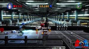 No that would be the mini kit detector and there is a cheat code that gives u a lot of money so that u can buy the mini kit detector and many more things. Lego Star Wars Iii The Clone Wars All Red Power Bricks Locations Part 3 Xbox 360