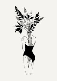 Tumblr Room Decor Trippy Prints Girlfriend Gift Gift For Boyfriend Line Art Print Line Drawing Print Line Art Drawing Couple Art Drawings Drawings Line Art