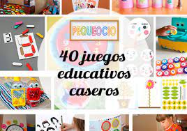 Juegos infantiles pum presenta este espacio de juegos educativos para bebés, niñas y niños pequeños. 40 Juegos Educativos Caseros Pequeocio Juegos Educativos Juegos Para Ninos 2anos Juegos