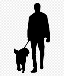 430 free images of dog silhouette. Vector Graphics Man With Dog Silhouette Clipart Full Size Clipart 3320980 Pinclipart