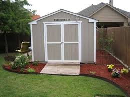 Check spelling or type a new query. Improve The Looks Of A Storage Shed Backyard Sheds Shed Landscaping Backyard Storage Sheds