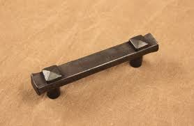 Forged Rectangle Cabinet Pull Rustic Cabinet Pull Rustic Cabinets Rustic Cabinet Hardware