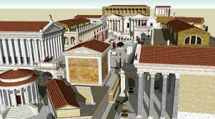 Http Upload Wikimedia Org Wikipedia Commons 8 81 Roman Forum Sketch Up Model Png Roman Forum Ancient Rome Ancient Roman Architecture