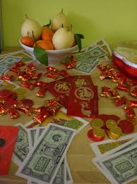 Money Table Chinese New Year Gift Wrapping Gifts