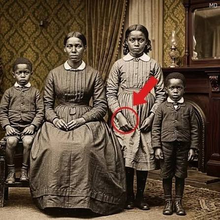 Unusual Family Photo from 1872