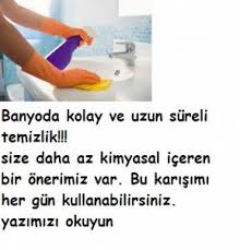 Uzun Sureli Banyo Temizligi Icin Tarif Huzur Kapimiz Pratikbilgiler Nasil Yapilir Clean House Cleaning Bath Cleaning