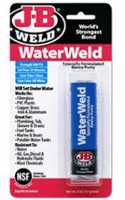 Waterweld Specially Formulated Epoxy Putty Epoxy Putty Repair Welding Projects