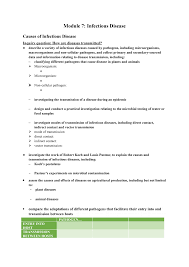 Escherichia coli is transmitted via water, food, and blood. Mod 7 Notes Hsc Studocu