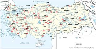 Having had three major empires historically in the roman, byzantine and ottoman empires, turkey has a long history which vouches for great excursions. Map Of Turkey Showing Water Drainage Download Scientific Diagram