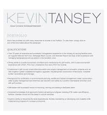 kevin tansey :: golf course superintendent