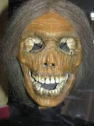 The Original head prop of Norman Bates' mother from "Psycho" 1960. Donated  to the Cinématique Francais museum by Alfred Hitchcock.