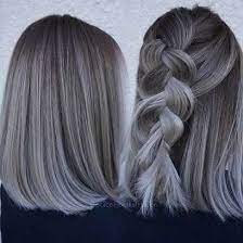 30 Short To Medium Hairstyles Ideas Best Haircut Style For Men Women And Kids Trending In 2021 Hair Styles Grey Ombre Hair Grey Hair Color