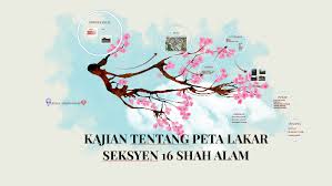 Bagaimana hendak mentafsir peta lakar kawasan kajian? Kajian Tentang Peta Lakar Seksyen 16 Shah Alam By Tynie Yahya