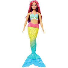 Barbie Dreamtopia Mermaid Doll With Red Hair Rainbow Colored Tail Walmart Com In 2021 Mermaid Barbie Barbie Mermaid Doll Mermaid Dolls