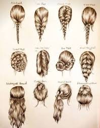 And there are so many different types of braids; Hair