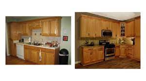 The kitchen countertop is viatera quartz (rococo…sort of an eggshell white with light gray marbling) and the bathroom countertops are carrara marble. Excellent The Best Wall Paint Colors To Go With Honey Oak Youtube