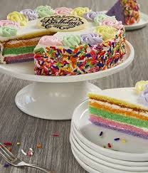 Next day delivery available (including saturdays) for uk orders placed on a if you're looking for uk cake delivery, maybe to send a birthday cake, then take a look at our lovely. Rainbow Birthday Cake At From You Flowers
