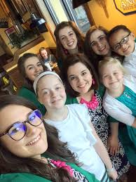 The girls' tour group is enjoying their time in Kentucky, making stops at  Bible Baptist Church in Radcliff & Maranatha Baptist Church in Oak Grove.  They even had time to go to