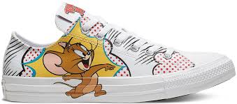 Converse Chuck Taylor All Star Hi Top Tom And Jerry White Multi Red