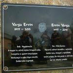 Emlékhelyek a Felvidéken » Varga Ervin emléktáblája