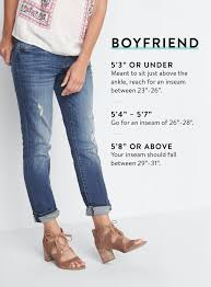 You measure it from the top of your thigh (your crotch seam) to the bottom of the leg. Your Guide To Denim Inseams Flawlessend