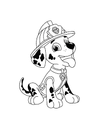Paw Patrol Marshall Coloring Sheet Paw Patrol Coloring Pages Paw Patrol Coloring Marshall Paw Patrol