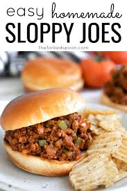 Homemade Sloppy Joes Recipe Recipe Homemade Sloppy Joe Recipe Homemade Sloppy Joes Sloppy Joes Recipe