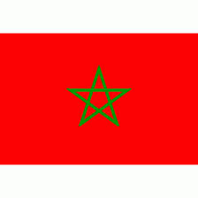 Sinds 1956 is de huidige marokkaanse vlag de nationale vlag van marokko. Marokkaanse Vlag Marokko 90x150cm
