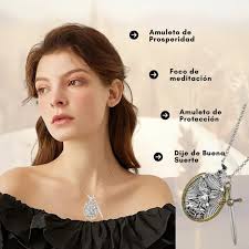 Collar San Miguel Arcangel Fe Amuleto Espiritual Accesorio