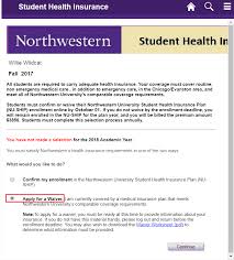 These plans are not deemed to be comparable to coverage under a qship program. Waiving Nu Ship Enrollment Student Enterprise Systems Northwestern University