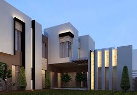 Villa In Dubai On Behance Facade House Small House Elevation Design Modern Architecture House
