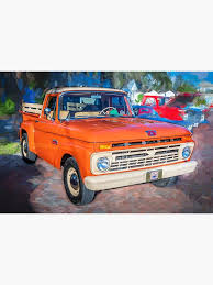 Image result for Orange 1965 Truck