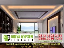 Harga list gypsum di atas kami rangkum dari berbagai sumber, termasuk toko bahan bangunan dan situs jual beli online dalam negeri. Harga List Gypsum Minimalis Terbaru Ciledug Tangerang Jual Plafon Partisi Gypsum Ciledug