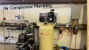 If you tackle a lot of repairs at home, one thing you really need is a garage air compressor. Air Compressor Plumbing How To Installing Air Hose In The Miller Garage Ultimate Man Shop Youtube