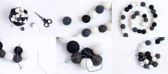 Filzkugeln teppich machen ihre wohnung erst gemütlich denn sie bieten einerseits hohen gehkomfort und andererseits machen sie aus einer sterilen wohnung eine echte wohlfühloase. Diy Filzkugel Untersetzer Selber Machen Neuer Lounge Chair Von House Doctor Nicest Things Filzkugeln Filzen Kugel