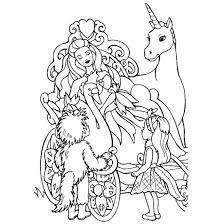 Coloriage barbie licorne à imprimer. Coloriage Barbie Licorne Dessin Gratuit A Imprimer