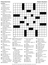 The goal is to fill the white squares with letters, forming words or phrases, by solving clues which lead to the answers. Easy Printable Crossword Puzzles For Adults
