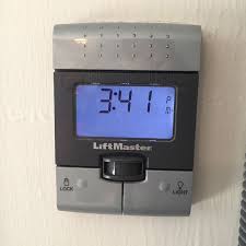 Chamberlain garage door monitor cldm1 wireless alert 1 sensor with ac adapter. Liftmaster 398lm Smart Control Panel With Led Backlight