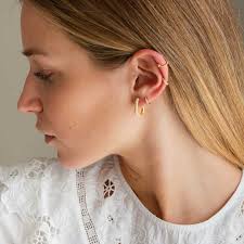 Pendientes Earcuff Sandy Gold