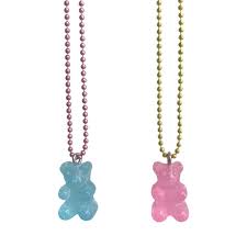 Pop Cutie Gacha Sparkle Gummy Bear Ver 2 Necklaces Kids Necklace Cutie Gummy Bears