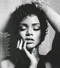 Haircuts for you face shape, product reviews and more. Rihanna S Pretty Lovely Short Curly Hair Pics Rihanna Curly Hair Rihanna Curly Hair Styles