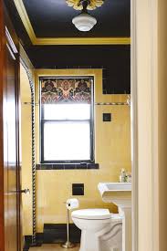 Mock up poster in the bathroom in a vintage style. How To Refresh A Vintage Bathroom Keep The Charm I Of Ii Yellow Brick Home