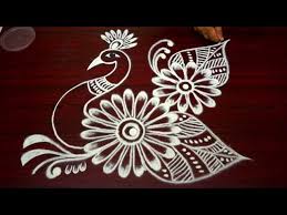 Latest Simple Peacock Kolam Designs With Out Dots Easy Rangoli Designs Muggulu Rangoli Designs Simple free hand rangoli designs with side borders easy muggulu designs simp simple mandala design free hand rangoli design simple rangoli border designs daily easy and simple rangoli designs with 6 dotsrangoli is traditional indian art form. latest simple peacock kolam designs