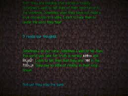 The minecraft fonts generator converts the text characters typed by the user into different types of fancy fonts. What Is Hidden Behind The Scrambled Text In The End Poem Arqade