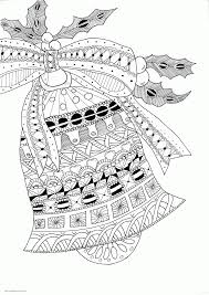This coloring sheet will also make a great decoration to show off at the christmas party. Zentangle Coloring Pages The Christmas Bell Coloring Pages Printable Com