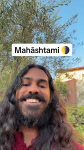 Śubh Mahāshtami! Tonight is called the “mahā”, (great) ashtami (eighth  night) of the festival for two reasons: Firstly, the ashtami is always  considered a very sacred time by the Tantras to do Sādhanā ...