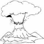 Easy coloring pages for kids. Landscapes Coloring Pages